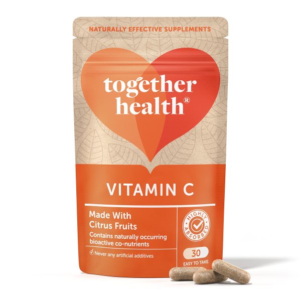 Together Health WholeVit Vitamin C, 30 Capsules For Cheap