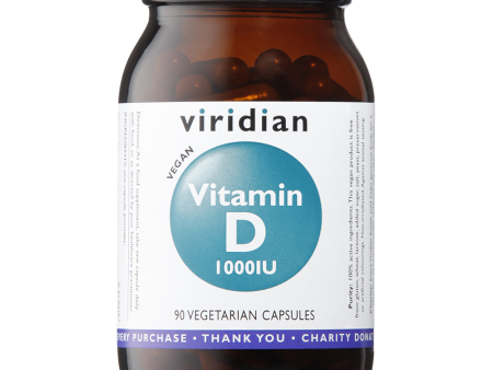 Viridian Vitamin D 1000iu, 90 VCapsules on Sale