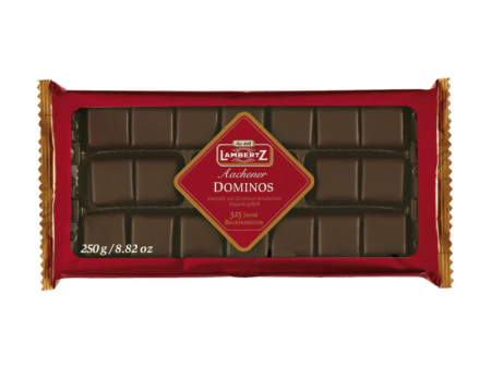 Lambertz Dominos Chocolate, 8.8 oz Supply