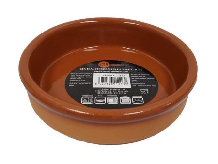 Rustic Terracota Cazuela Clay Cookware, 13 cm Hot on Sale