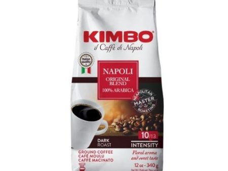 Kimbo Napoli Original Blend Dark Roast Ground Coffee, 12 oz For Cheap