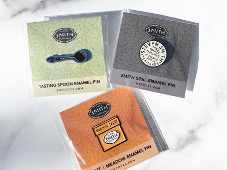 Smith Enamel Pin Trio For Discount