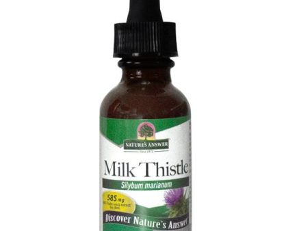 Natures Answer Milk Thistle Seed, 30ml Online Hot Sale