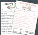 Mother s Day Printable: Mom Questionnaire & Grandma Questionnaire 8 Pack (instant download!) Supply