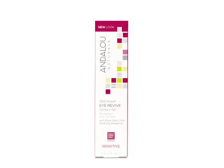 Andalou 1000 Roses Eye Revive Contour Gel, 18ml Online Hot Sale