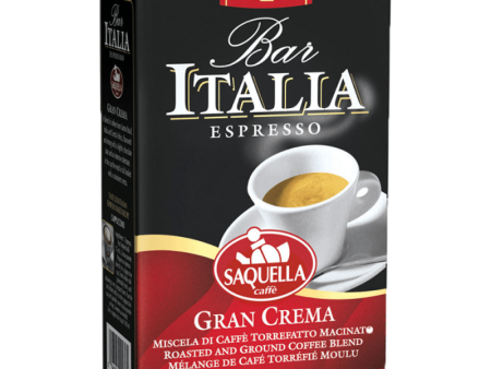 Saquella Ground Coffee Gran Crema Espresso, 8.8 oz For Sale