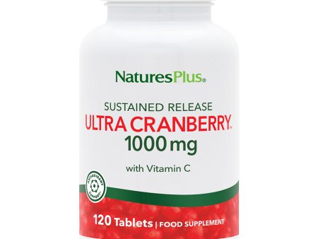 Nature s Plus Ultra Cranberry - 1000mg, 120 Tablets Supply