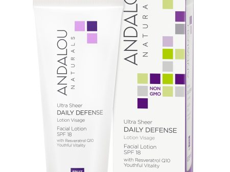 Andalou Daily Defense Facial Lotion 80ml Supply