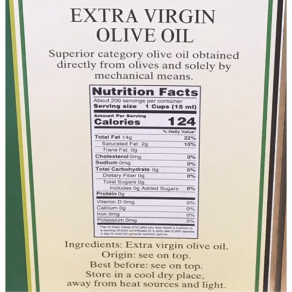 Montinaro Extra Virgin Olive Oil Tin, 3 Liters For Cheap