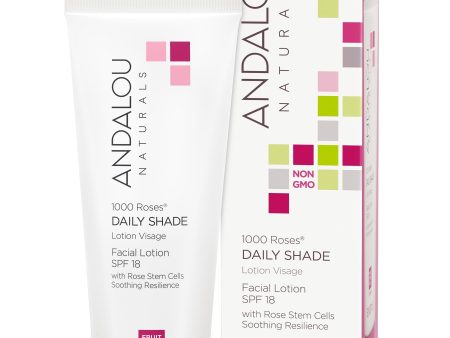 Andalou 1000 Roses Daily Shade Facial Lotion SPF18, 80ml Sale