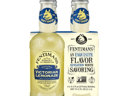 Fentimans Victorian Lemonade, 9.3 oz [Pack of 4] Sale