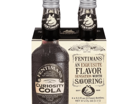 Fentimans Curiosity Cola, 9.3 oz [Pack of 4] For Sale