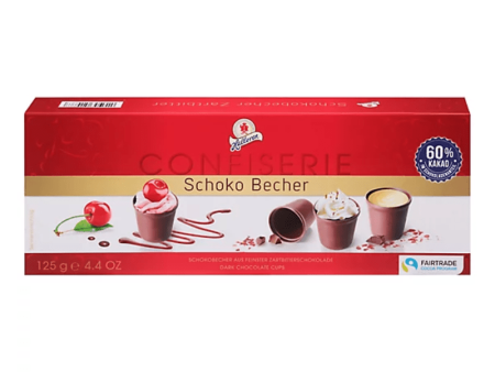 [Best Before: 02 15 26] Halloren Fairtrade Chocolate Cups, 4.4 oz For Cheap