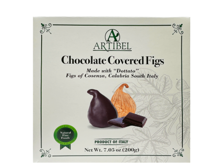 Artibel Chocolate Covered Calabrian Figs, 7.05 oz Supply