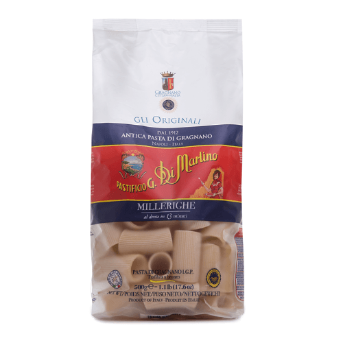 Di Martino Millerighe I.G.P Pasta, 17.6 oz (500g) For Discount