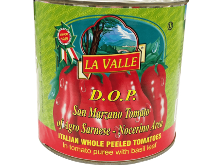 La Valle DOP Peeled Tomatoes, 5 lbs (2.5 kg) Supply