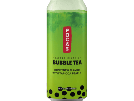 Pocas Honeydew Bubble Tea, 16.5 oz Fashion