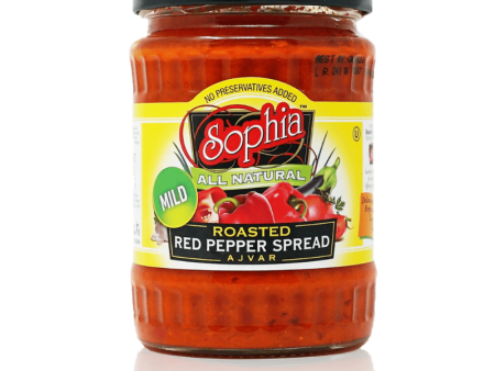 Sophia Mild Ajvar Red Pepper Spread, 19 oz Cheap