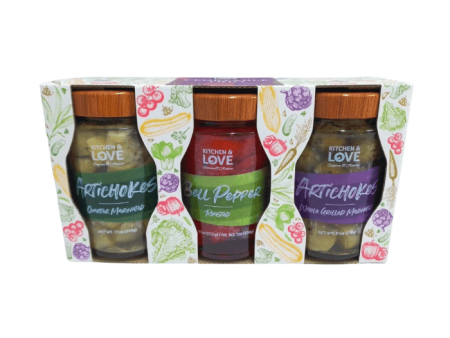 Kitchen & Love Vegetable Trio Gift Box Discount