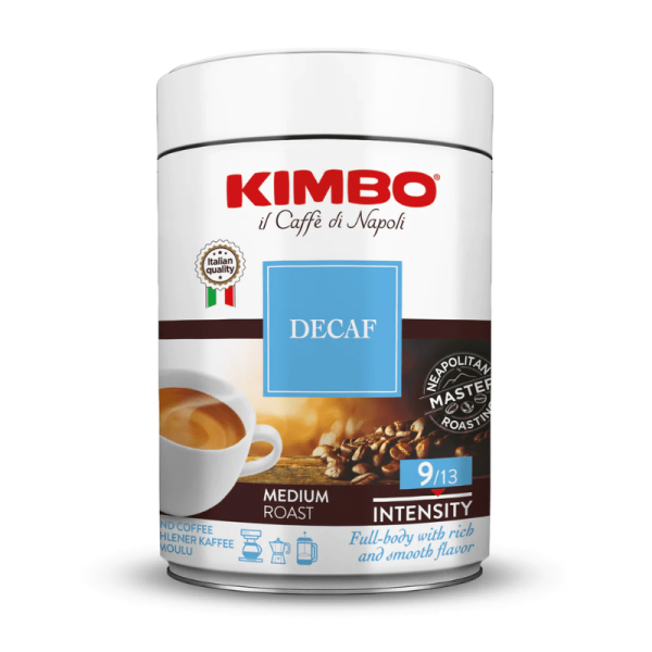 Caffe Kimbo Decaffeinated Ground Coffee Can, 8.8 oz (250 g) Sale