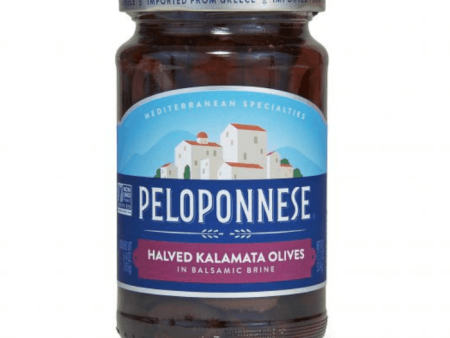 [Best Before: 02 28 25] Peloponnese Kalamata Olive Halved, 11.1 o Online Hot Sale