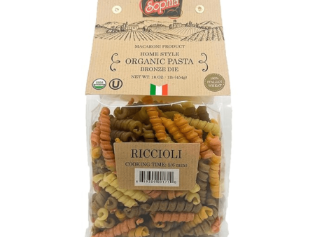 Sophia Organic Four Colored Riccioli Pasta, 16 oz Hot on Sale