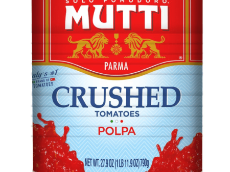 Mutti Crushed Tomatoes, 28 oz Online Hot Sale