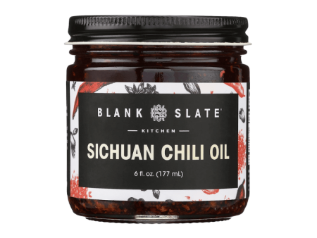 [Best Before: 05 24 25] Blank Slate Kitchen Sichuan Chili Oil, 6 oz Cheap