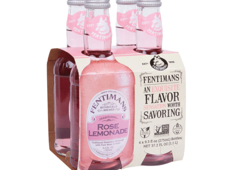 Fentimans Rose Lemonade, 9.3 oz [Pack of 4] Discount