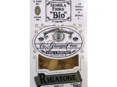 Giuseppe Cocco Organic Rigatone, 14.11 oz Fashion