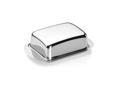 Tescoma Stainless Steel Butter Dish Online now