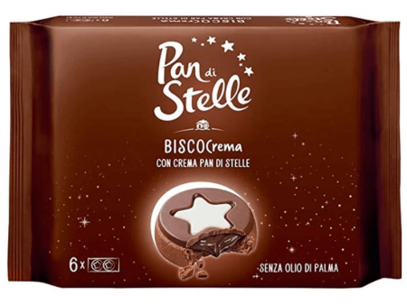 [Best Before: 02 04 25] Pan Di Stelle Biscocrema Biscuits, 5.92 oz For Cheap