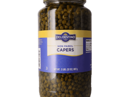 Del Destino Capers Non-Pareils, 32 oz Fashion