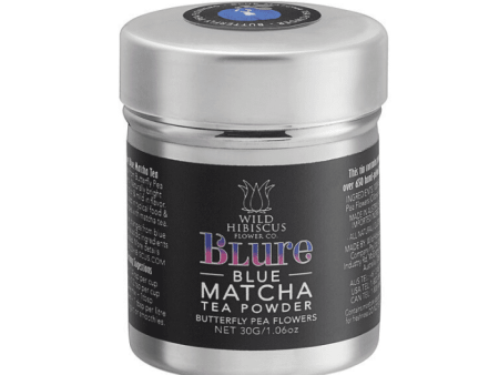 Wild Hibiscus B lure Blue Matcha Powder, 1 oz Sale