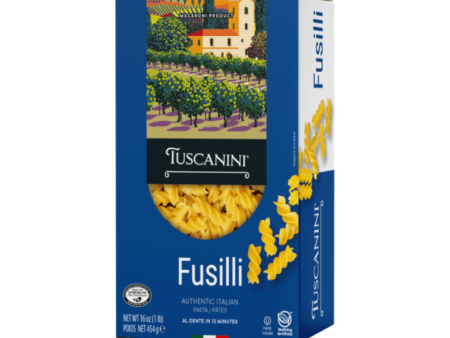 Tuscanini Fusilli Pasta, 16 oz Online Hot Sale