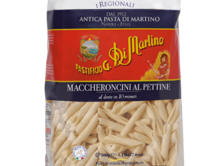 Di Martino Maccheroncini al Pettine I.G.P Pasta, 17.6 oz (500g) on Sale