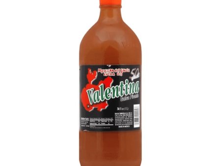 Valentina Black Label Mexican Extra Hot Sauce, 34 oz Online now