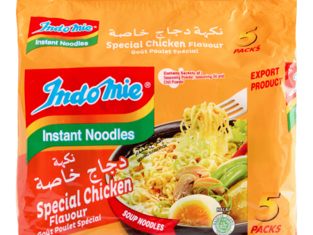 [Best Before: 01 18 25] Indomie Instant Noodles Special Chicken Flavour, 13.25 oz [5 Pack] on Sale