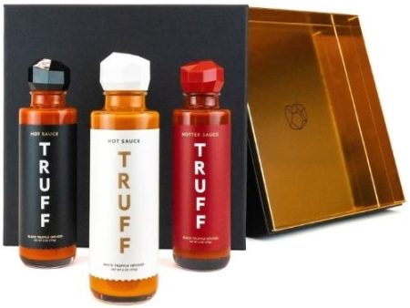 TRUFF Hot Sauce Variety 3 Pack Gift Box, 6 oz Each Cheap