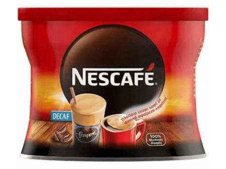 Nescafe Classic Decaf Instant Greek Coffee, 100gr Fashion