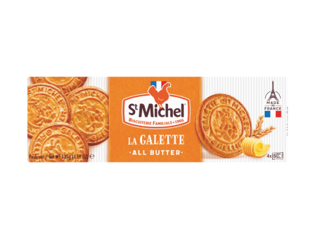 [Best Before: 04 27 2025] St Michel Thin Butter Galettes, 4.6 oz Online