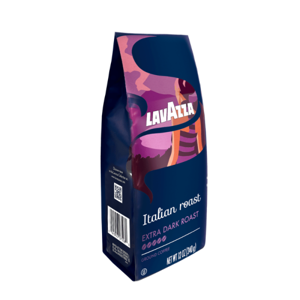 Lavazza Italian Roast Extra Dark Roast Ground Coffee, 12 oz Sale