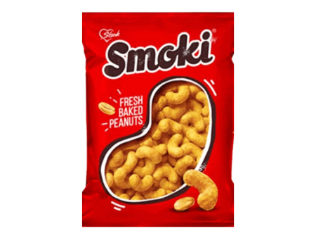 [Best Before: 02 09 25] Stark Smoki Peanuts Flavored Puffed Snacks, 50g Hot on Sale