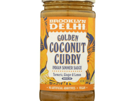 [Best Before: 10 31 25] Brooklyn Delhi Golden Coconut Curry, 12 oz Cheap