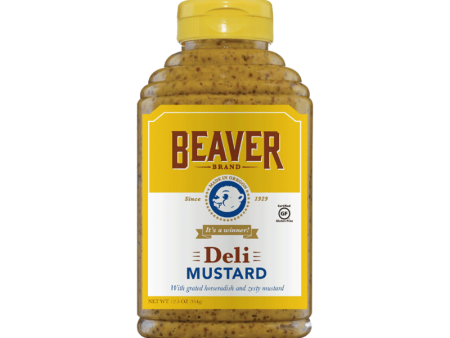 Beaver Brand Deli Mustard, 12.5 oz For Cheap