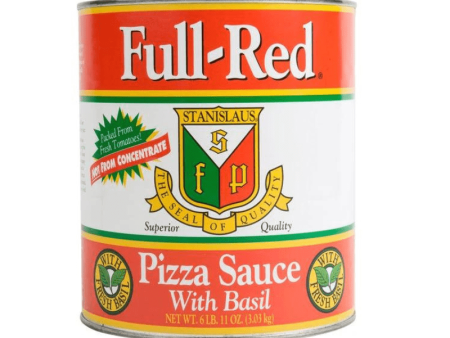 Stanislaus Full Red Pizza Sauce with Basil, 6.68 lbs Online now