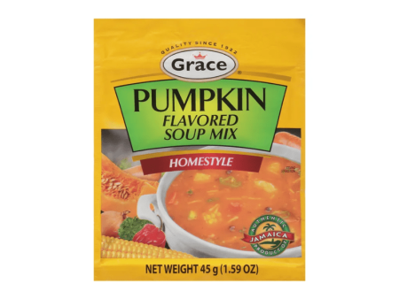 [Best Before: 01 06 25] Grace Pumpkin Flavored Soup Mix, 1.59 oz Discount