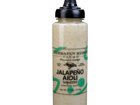 Terrapin Ridge Farms Jalapeno Aioli Garnishing Sauce, 7.75 oz Fashion