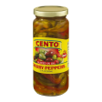 Cento Hot Sliced Cherry Peppers in Oil, 12 oz (355ml) For Cheap