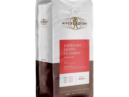 Miscela D oro Gusto Classico Whole Bean Coffee, 2.2 Lbs For Discount